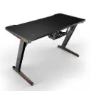 Xigmatek Apex Two RGB Gaming Desk — a stylish, durable setup with integrated RGB lighting, spacious surface, and reinforced steel frame for gamers who want performance and aesthetics. EN46850