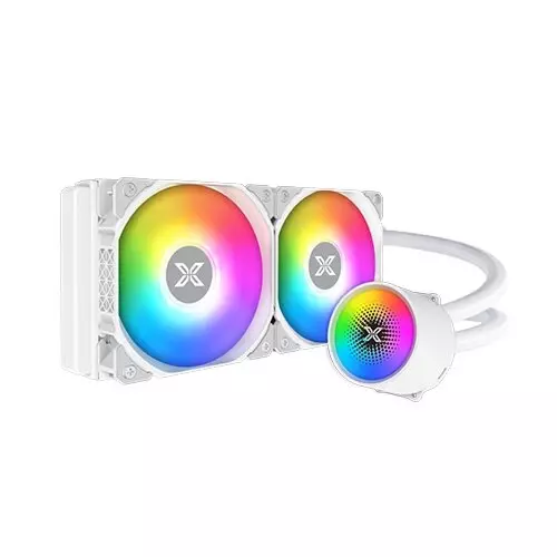 [EN47963] Xigmatek Liquid Killer X Arctic 240 ARGB AIO delivers powerful cooling, silent operation, and sleek Arctic white styling for high-performance gaming rigs. EN47963