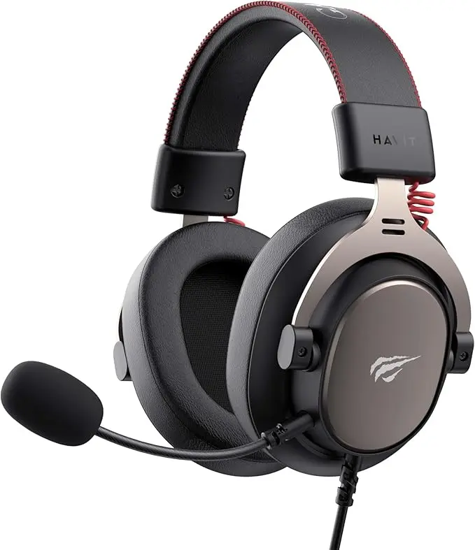 Havit H2015E gaming headset delivers powerful 53mm drivers, clear voice capture with built-in mic, and 3.5mm connectivity for immersive gaming performance. H2015E
