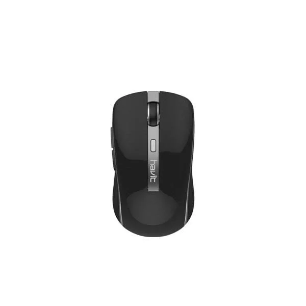 Havit HV-MS951GT wireless multitasking mouse offers 6 buttons, adjustable DPI, and an ambidextrous design for comfortable, reliable everyday use. Black+Blue HV-MS951GT