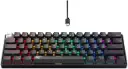 Havit KB903L 61-key mechanical gaming keyboard offers red switches, rainbow LED backlighting, durable 50M keystrokes, and a reliable USB wired design blue+white. KB903L