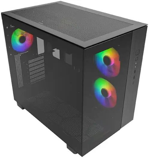 Montech KING-65-PRO-BLACK 65 case 3 fans, 360mm 9