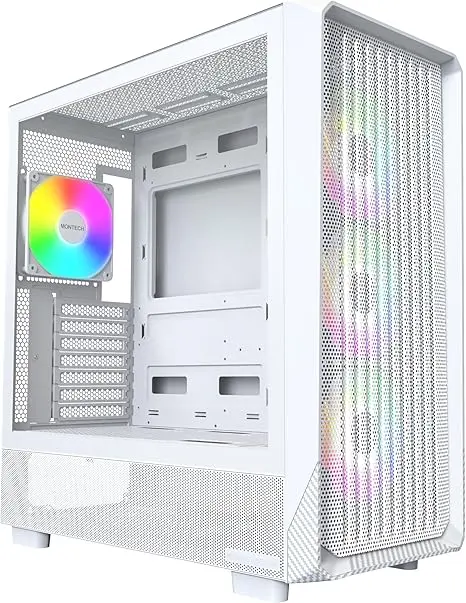 [X5 White] Montech WHITE X5 case fans, X5