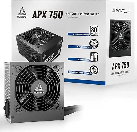 [APX 750W] Montech 750W PSU 80 120mm fan