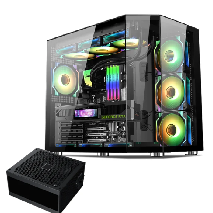 [WCA0450] CASE WCA0450 7 fans 850W PSU,