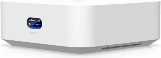 Ubiquiti UniFi Express 7, Mesh-Scalable, Super-Compact 10G Cloud Gateway, Integrated WiFi 7, 30+ Managed UniFi Devices, 300+ Users Connected, 1x 10 Gb UniFi Express 7 UX7