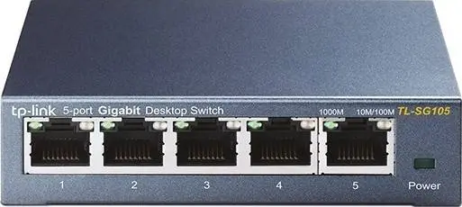 [TL-SG105] TP-Link 5-Port Gigabit Desktop Switch  TL-SG105