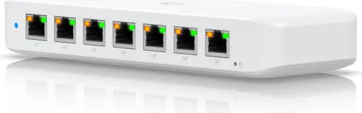 Ubiquiti Ultra Switch, Ethernet In-Band Interface, 8x GbE RJ45 Ports, 11.904 Mpps Forwarding Rate, 16 Gbps Switching Capacity, Polycarbonate Enclosure USW-Ultra