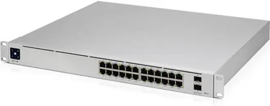 Ubiquiti Unifi Gen 2 10Gb Switch, 24xGigabit Ethernet, 88Gb/s Switching, Rack-Mountable, 65.47Mpps Forward, 2x10Gb/s SFP+  USW-PRO-24-POE 