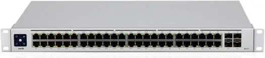 [USW-48-POE] Ubiquiti Networks UniFi USW-48-POE 48-Port Gigabit PoE+ Compliant Managed Switch, 104 Gbps Switching Capacity, 195W PoE Power, Layer 2 Management, -5 USW-48-POE
