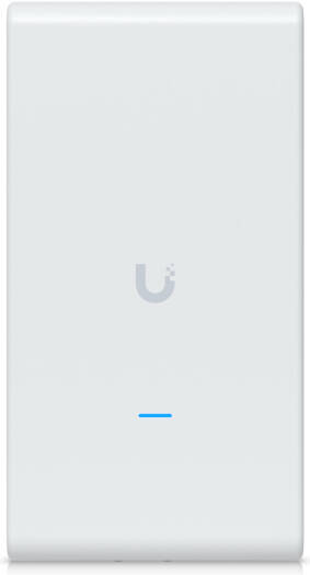 Ubiquiti Networks Access Point, Indoor and Outdoor WiFi 6 AP, 350+ Connected Device, 9W Power Consumption, Ethernet, GbE RJ45 Ports, White/Blue LEDs, White U6-Mesh-Pro U6 Mesh Pro