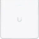 Ubiquiti AP, WiFi 6E, 10 Spatial Streams, 6 GHz, 4.8 Gbps, 4-Port Switch, White U6-Enterprise-IW U6 Enterprise In-Wall