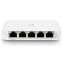 Ubiquiti Networks UniFi USW Flex Mini 5-Port Gigabit Managed Switch, with USB-C Power Adapter, 10 Gb/s Switching Capacity, 7.44 Mpps Fwd Rate, Compact, Fanless Design, White USW-Flex-Mini