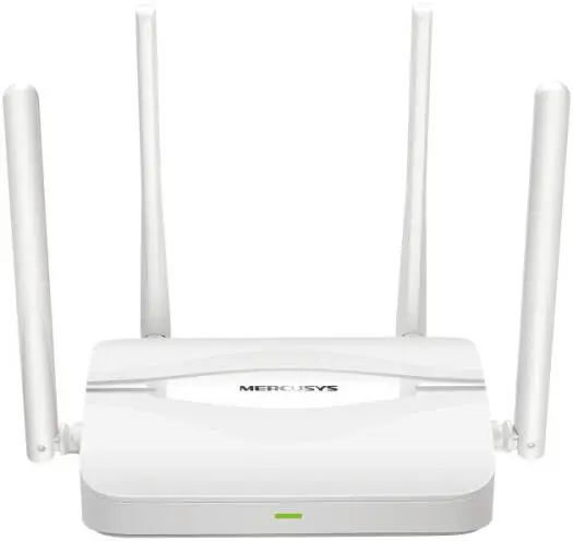 Mercusys MR25WBE BE3600 Dual Band Wi-Fi 7 Router, Fast 3.6 Gbps, Newest WiFi 7, Multi-Link Operation (MLO), Gigabit Wired Connections, EasyMesh-Compatible, White  MR25WBE