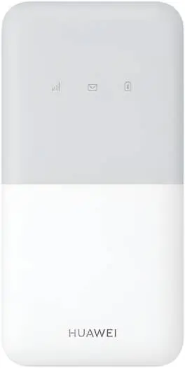 [E5586-326] HUAWEI 4G Mobile WiFi 5 Hotspot, Plug & Play, LTE 195 Mbps, Connects With Up To 16 Devices, Slim Design, Type-C Port, White  E5586-326