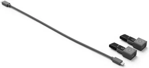 Logitech Rally , Supports CAT6 SFTP/SSTP Cble Types, CAT Cable Lengths Up to a Maximum of 20m, Black 952-000181 MIC POD CAT COUPLER