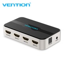 VENTION 3 In 1 Out HDMI Switcher With Audio Separation Gray Metal Type Model # AFJH0
