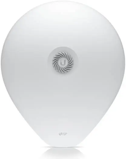 [airFiber 60 Xtreme-Range] Ubiquiti Network Bridge, Quad-Core ARM Cortex-A53, 1GB DDR3L Memory, 27Gbps Max Throughput, 15+ km Max Range, Dual Linear Polarization, White AF60-XR airFiber 60 Xtreme-Range