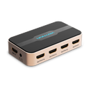 VENTION 1 In 4 Out HDMI Splitter Black Model #   ACCG0