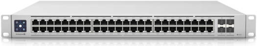 Ubiquiti 48-Pt Managed Switch Enterprise, 2.5Gb PoE+ Ports, 320Gb/s Switching, 4x 10Gb SFP+, 720W Budget, Layer 3 Features USW-Enterprise-48-PoE