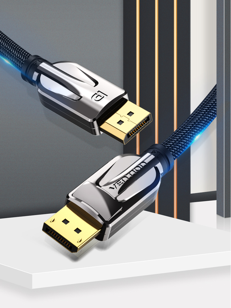 VENTION DP Male to Male Cable 1M Black Model # HCABF