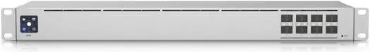 Ubiquiti UniFi USW Aggregation High-Performance 10G Aggregation Switch With 8 SFP+ Ports, Compact 1U Design, and Robust Network Integration for Enterprise Environments USW-Aggr