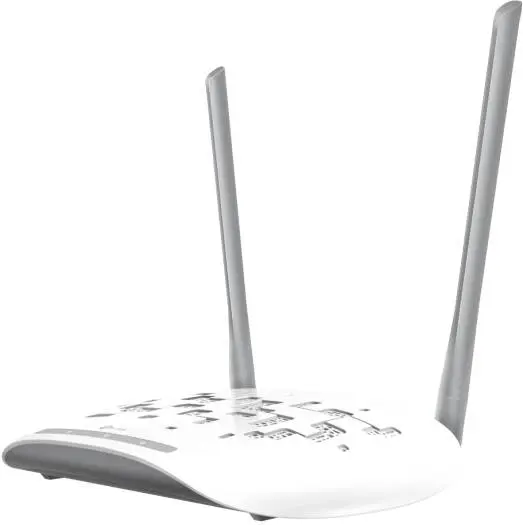[TL-WA801N] TP-Link 300Mbps Wireless N Access Point, 1x 10/100 M Ethernet Port (RJ45), 2 Fixed Omni-Directional Antennas, 300 Mbps at 2.4 GHz, Passive PoE Support, White TL-WA801N