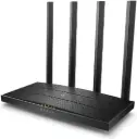 TP-Link Archer C6 AC1200 Wi-Fi Router, Dual Band 1200 Mbps Speed, Advanced Security with WPA3, Smart Roaming, Black Archer C6