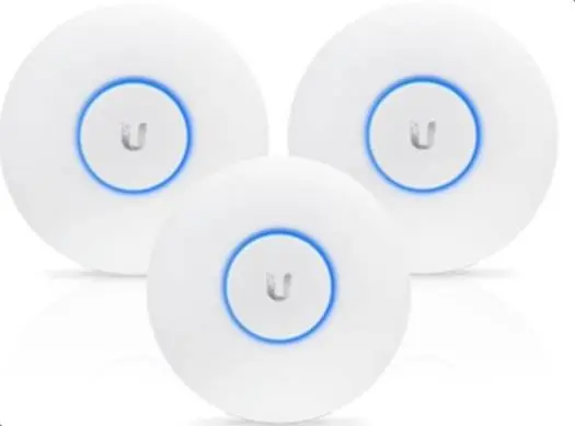 Ubiquiti Networks UniFi nanoHD 4x4 MU-MIMO 802.11ac Wave-2 Access Point 3 pack, Up to 1733 Mb/s Wi-Fi Data Throughput UAP-nanoHD-3