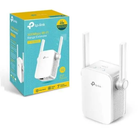TP-Link N300 300Mbps Wi-Fi Wall Plug Range Extender TL-WA855RE