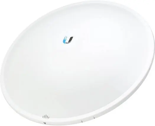 Ubiquiti Networks PBE-5AC-500 PowerBeam ac High-Performance airMAX Bridge, 450+ Mb/s Transfer Speed,25+ km Range, airMAX ac Technology, airOS v7 OS, Multi-Radio Architecture, White PBE‑5AC‑500