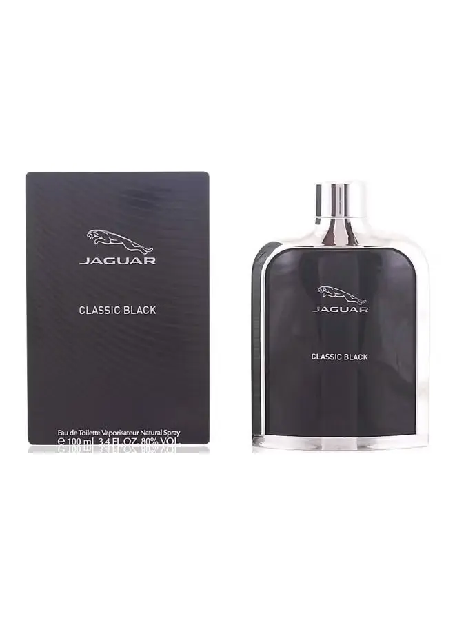 JAGUAR Classic Black Eau de Toilette for Men delivers a bold, refined scent with long-lasting freshness, perfect for everyday confidence and evening wear. 100ml