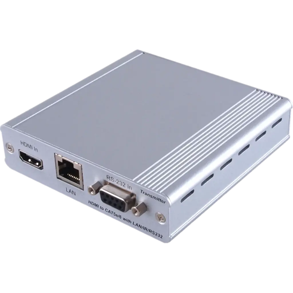 [ CH-507TXBD ] CH-507TXBD CAT5e/6 to HDMI Extender delivers stable 4K@60 transmission up to 70m with LAN, IR, RS-232, HDCP support, and rich audio pass-through for pro AV systems. CH-507TXBD