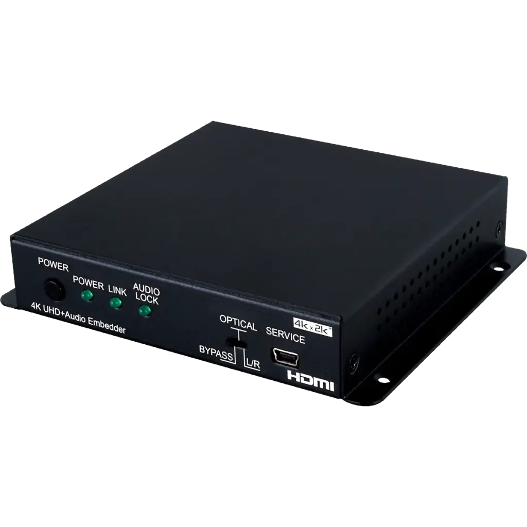 [CPLUS-V11PI] CPLUS-V11PI UHD+ HDMI Audio Inserter adds analog or S/PDIF audio to 4K@60 HDMI with 18Gbps pass-through, advanced EDID control, and pro AV reliability. CPLUS-V11PI