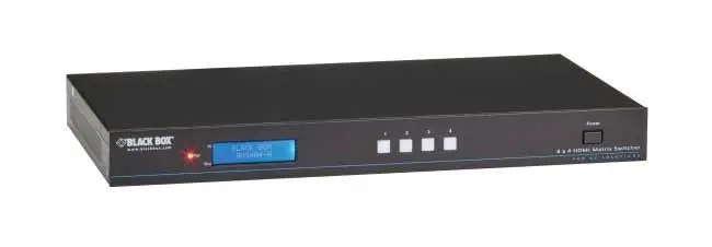 Black Box AVS404-H  4K Video Matrix Switcher