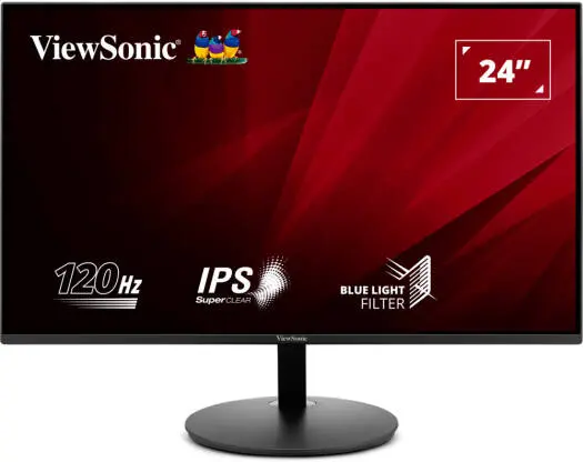 [VA24E1-H] ViewSonic VA24E1-H 24" monitor 120Hz 5ms 3H