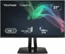 ViewSonic VP2756-2K Flat Monitor, 27" IPS QHD Display, 60Hz Refresh Rate, 5ms Response Time, 16:9 Aspect Ratio, Flicker-Free, 16.7m Colors, Black  VP2756-2K