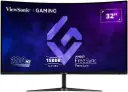 ViewSonic 32" VX3218-PC-MHD Curved Gaming Monitor, Full HD 1920×1080 Resolution, 165Hz Refresh Rate, 1ms MPRT Response Time, 1500R Curvature, AMD FreeSync Premium, HDMI & DisplayPort Connectivity
