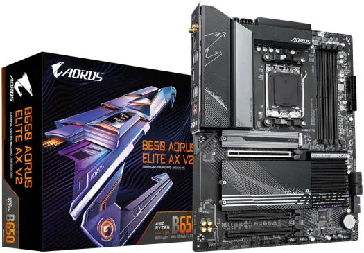 [B650-A-ELITE-AX-V2] GIGABYTE B650-AORUS-ELITE-AX-V2 B650 V2 AM5 motherboard B650 DDR5