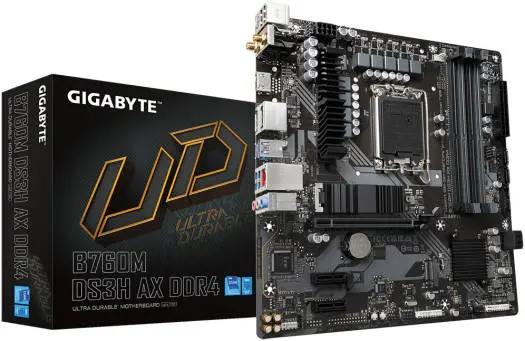 [B760M-DS3H-AX-DDR4] GIGABYTE B760M-DS3H-AX-DDR4 B760M DS3H LGA1700 motherboard B760 DDR4