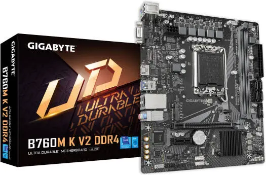 [B760M-K-V2-DDR4] GIGABYTE B760M-K-V2-DDR4 B760M V2 DDR4 motherboard B760 DDR4