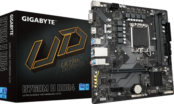 [B760M-H-DDR4] GIGABYTE B760M DDR4 motherboard 14th, 13th, 12th