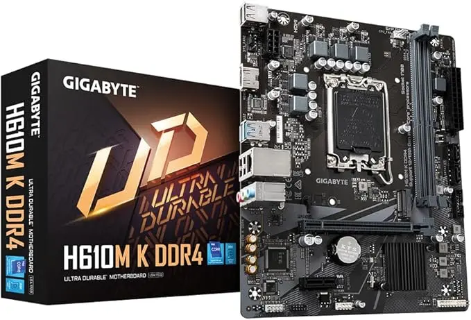 [H610M-K-DDR4] GIGABYTE H610M-K-DDR4 H610M DDR4 motherboard 4.0 Gen3 x4