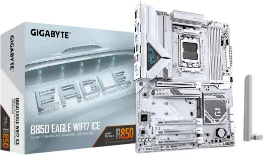 GIGABYTE B850-EAGLE-WF7-ICE B850 WIFI7 AM5 motherboard B850 DDR5