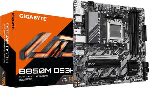 GIGABYTE B850M-DS3H B850M DS3H AM5 motherboard B850 DDR5