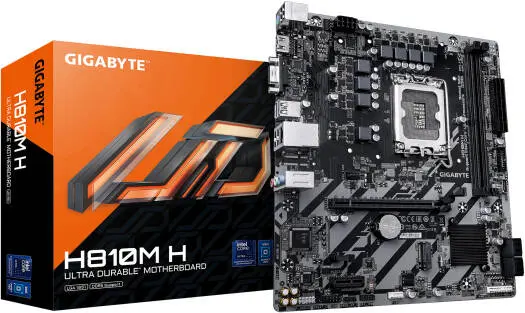 [H810M-H] GIGABYTE H810M-H H810M LGA1851 motherboard H810 DDR5 128GB,