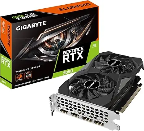 [GV-N3050WF2OCV2-6GD] GIGABYTE GV-N3050WF2OCV2-6GD 3050 6GB GDDR6 graphics card 4.0