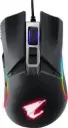 AORUS M5 gaming mouse with real 16,000 DPI optical sensor, fully programmable buttons, ergonomic design, and RGB Fusion lighting—precision and control built for competitive play. AORUS-M5