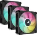 CORSAIR iCUE ML120 Custom RGB ELITE 120mm premium PWM fan kit with magnetic levitation, 450–2000RPM range, low-noise operation, and Lighting Node Core—powerful, quiet cooling with vivid Custom RGB control. CO-9050113-WW