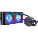 COOLER MASTER MasterLiquid PL240 Flux AIO liquid CPU cooler with 240mm radiator and ARGB lighting delivers strong, efficient cooling with a clean, modern design for high-performance PC builds. MLY-D24M-A23PZ-R1